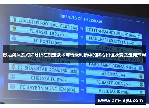 欧冠淘汰赛对阵分析在制定战术与晋级判断中的核心价值及竞赛走向预判